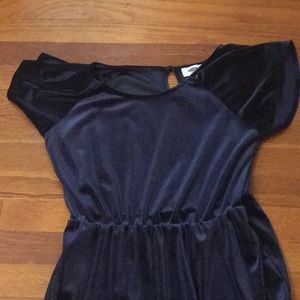 Blue velvet old navy dress 👗
